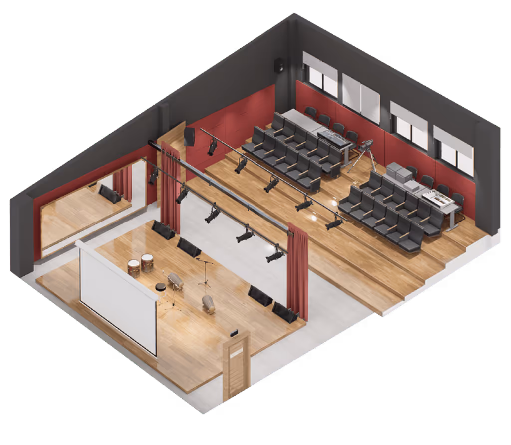 Auditorium Plan Layout